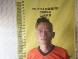 Polsek Kronjo Polresta Tangerang Amankan Pelaku Pencurian Motor