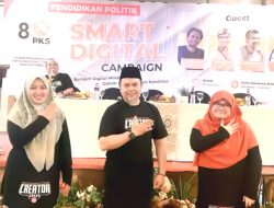 2 Caleg PKS Milenial Teti Lestari dan Aufa Sabila Hadiri Smart Digital Campaign