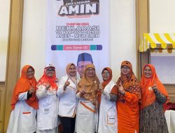 Program Pemenangan AMIN, Relawan Teti Lestari Ramaikan Deklarasi Tim Kampanye Daerah di Cikarang