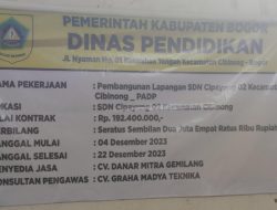 Proyek Disdik Kabupaten Bogor di SDN Cipayung 2 Diduga Gunakan Paving Block Non SNI