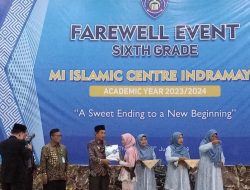 Pelepasan Siswa Siswi MI Islamic Centre Indramayu Tahun Akademi 2023/2024