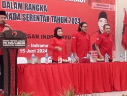 Rapat Konsolidasi dan Koordinasi DPC PDI Perjuangan Indramayu dalam Rangka Tahapan Pilkada Serentak Tahun 2024