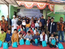 Bapak Dewan Iwan Setiawan S.sos Berbagi Kebahagiaan Dengan Anak-anak Panti Asuhan Madinah Assyafinah Cibitung.