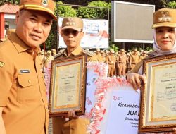 Penghargaan K3 Se Kecamatan Kota Bekasi Di Berikan Langsung Oleh PJ Walikota Bekasi