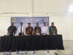 Babinsa tanjungsari turut serta di acara Musyawarah Perencanaan Pembangunan Desa